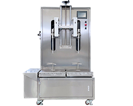 新上市雙頭稱重灌裝機運行視頻，工廠實拍！